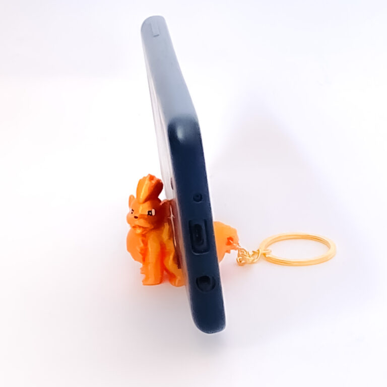 Llavero Porta Celular Growlithe - Imagen 2