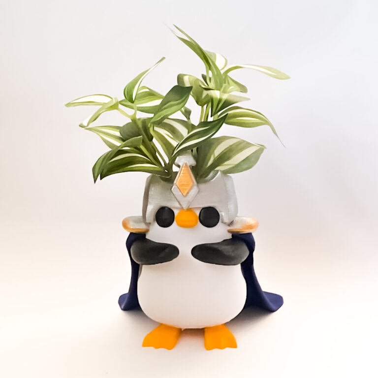 Macetero / Porta Lápices Emplumadin Pengu - Imagen 5