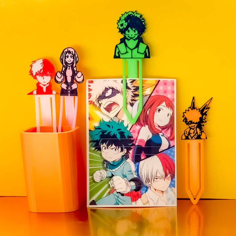 Set de 4 marcapáginas Boku no Hero (My Hero Academia) - Imagen 3