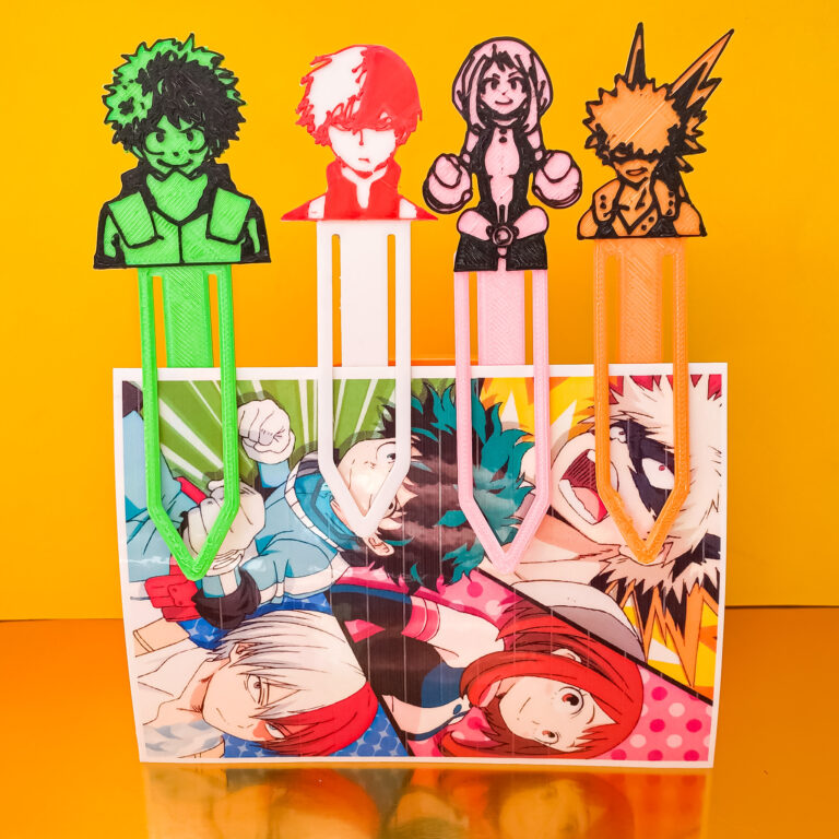 Set de 4 marcapáginas Boku no Hero (My Hero Academia) - Imagen 4