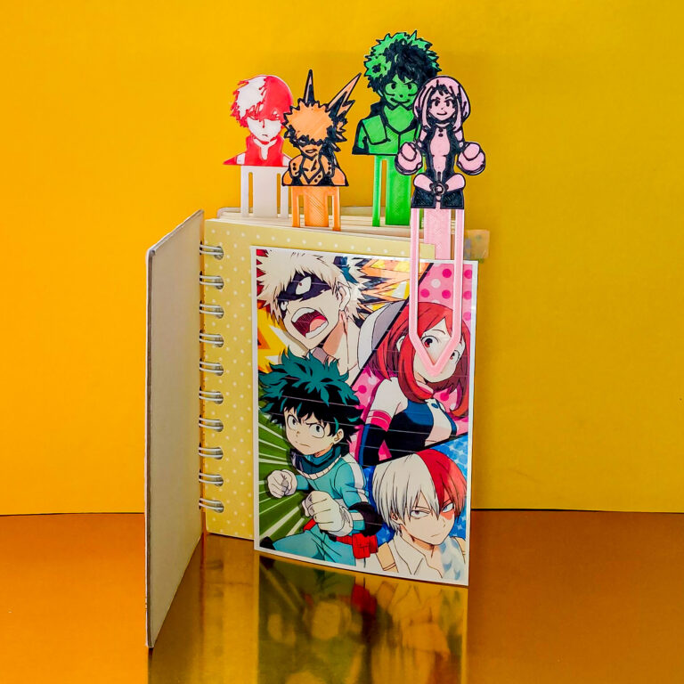 Set de 4 marcapáginas Boku no Hero (My Hero Academia) - Imagen 5