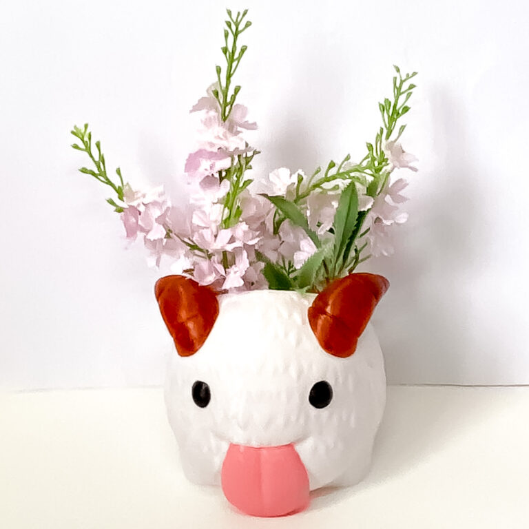 Macetero / Porta lápices Poro (League of Legends) - Imagen 3