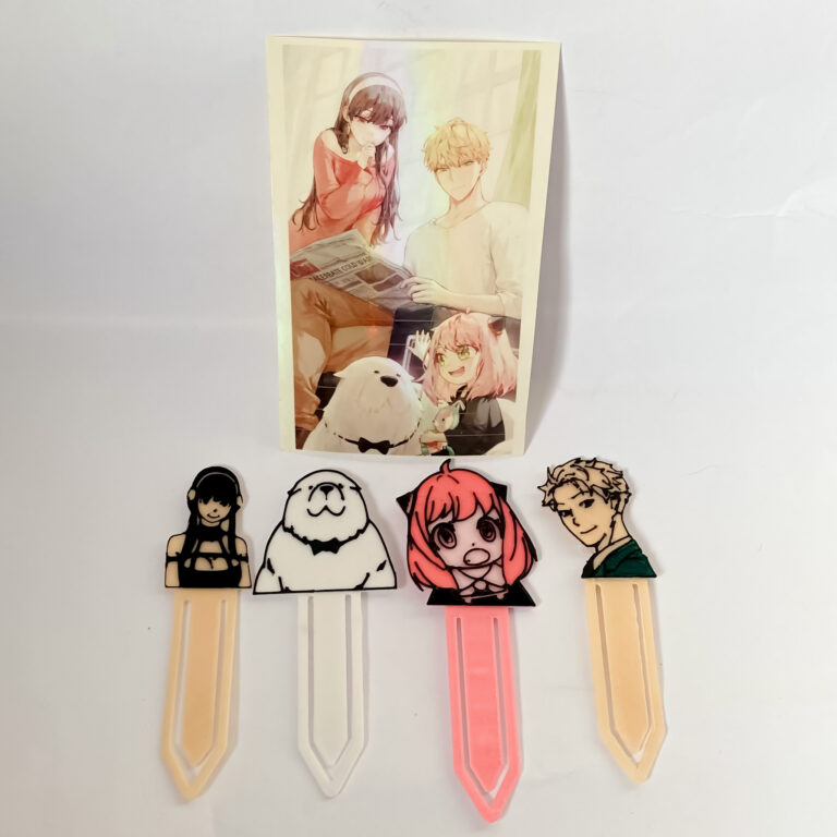 Set de 4 marcapáginas Spy x Family - Imagen 5