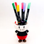 Porta lápices Fall Guys skin Cuphead