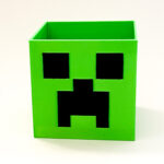 Macetero / Porta Lápices Minecraft