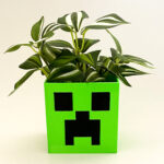 Macetero / Porta Lápices Minecraft - Imagen 3