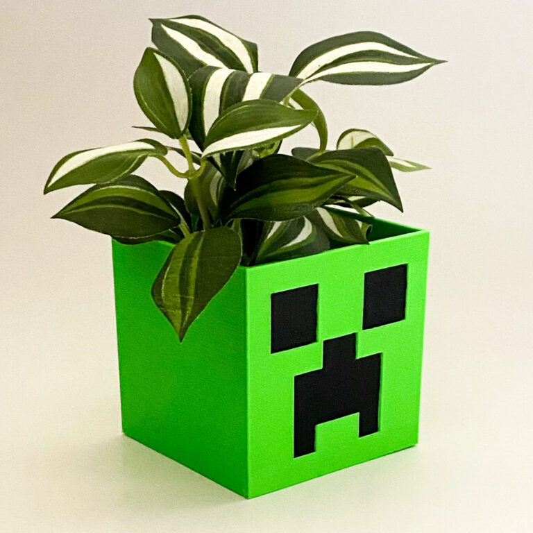 Macetero / Porta Lápices Minecraft - Imagen 5