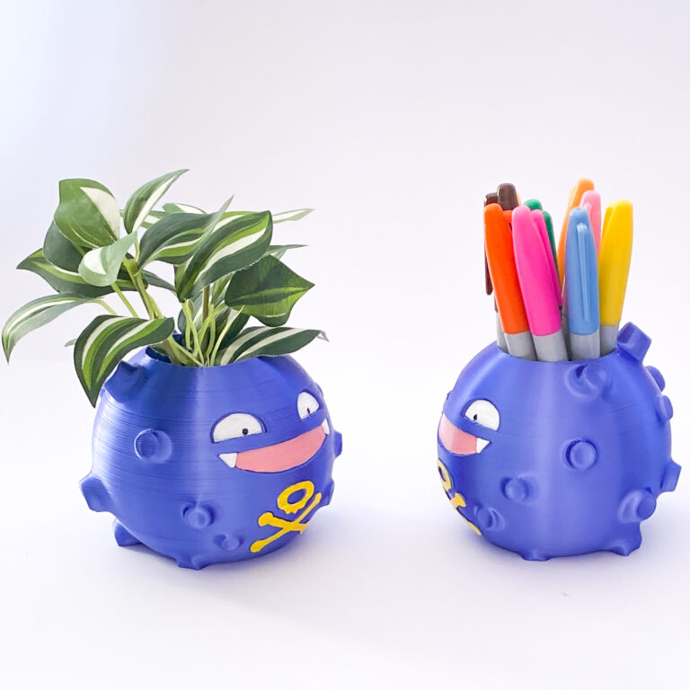 Macetero / Porta lápices Koffing - Imagen 2