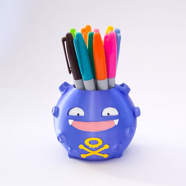 Macetero / Porta lápices Koffing - Imagen 4