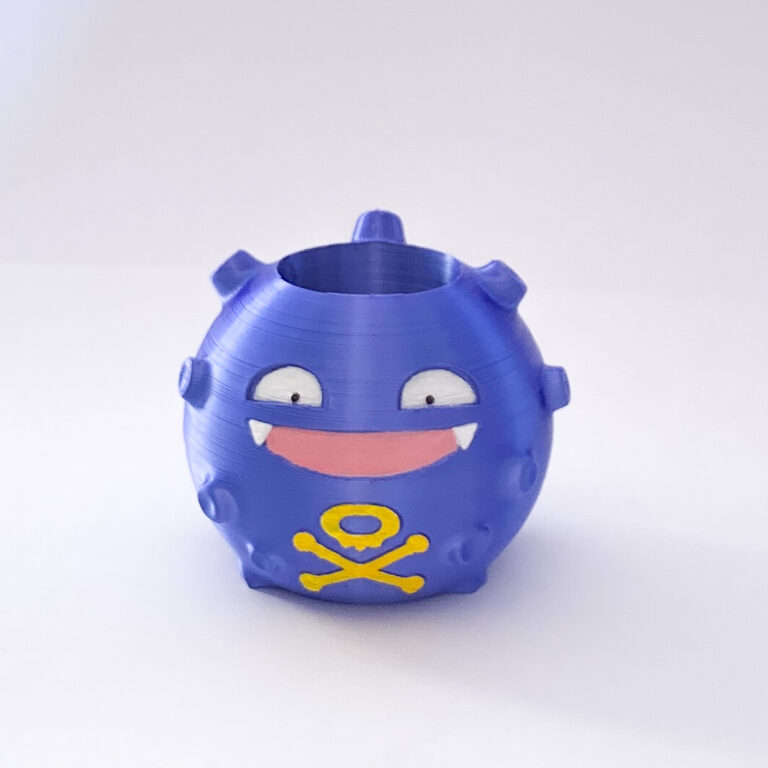 Macetero / Porta lápices Koffing - Imagen 6