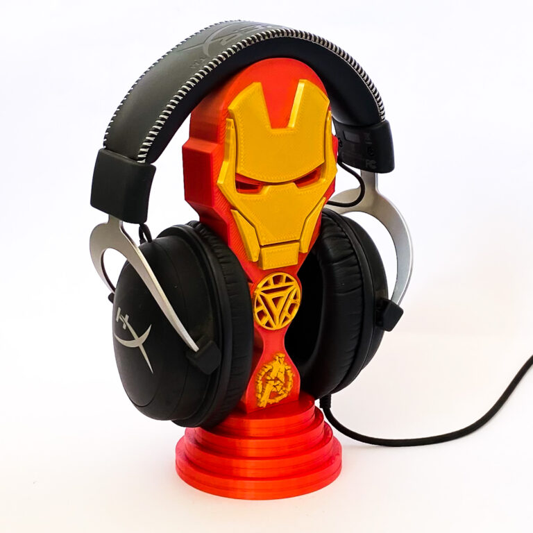Porta Headset Iron Man - Imagen 3