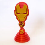 Porta Headset Iron Man - Imagen 2