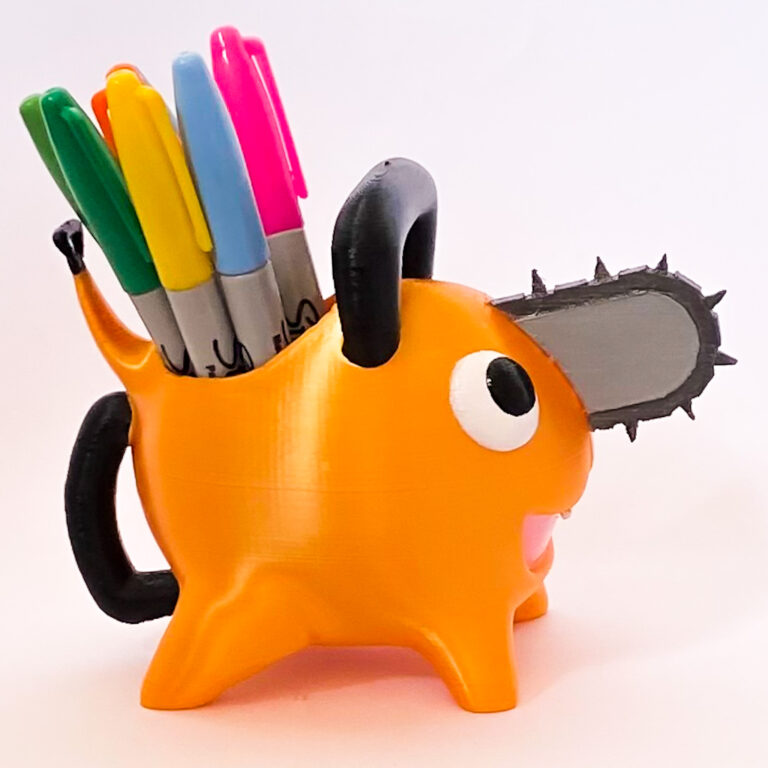 Porta lápices / Macetero Pochita - Imagen 3