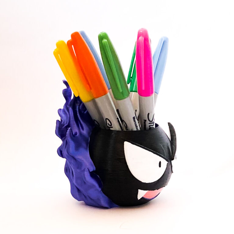 Porta lápices / Macetero Gastly - Imagen 5