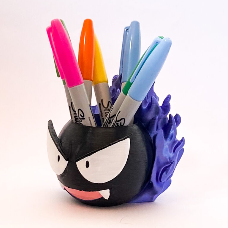 Porta lápices / Macetero Gastly - Imagen 7