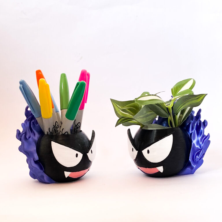 Porta lápices / Macetero Gastly - Imagen 4