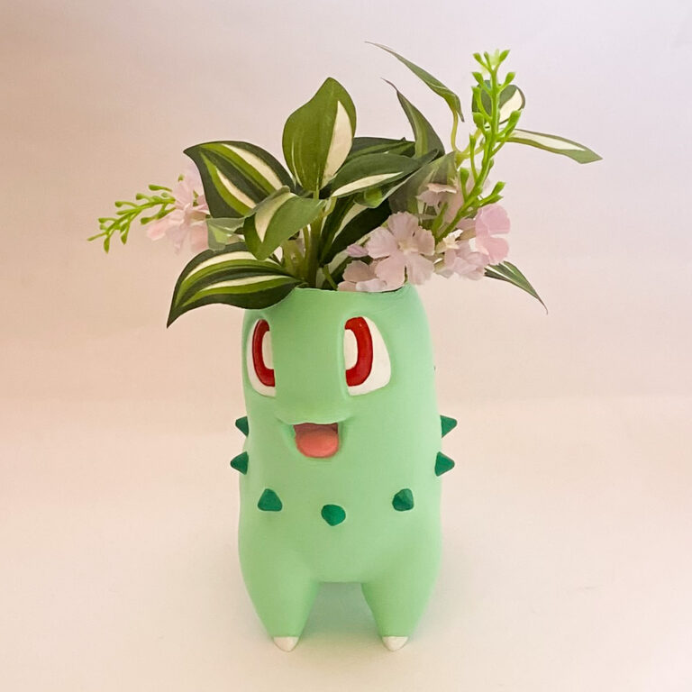 Porta lápices / Macetero Chikorita - Imagen 3