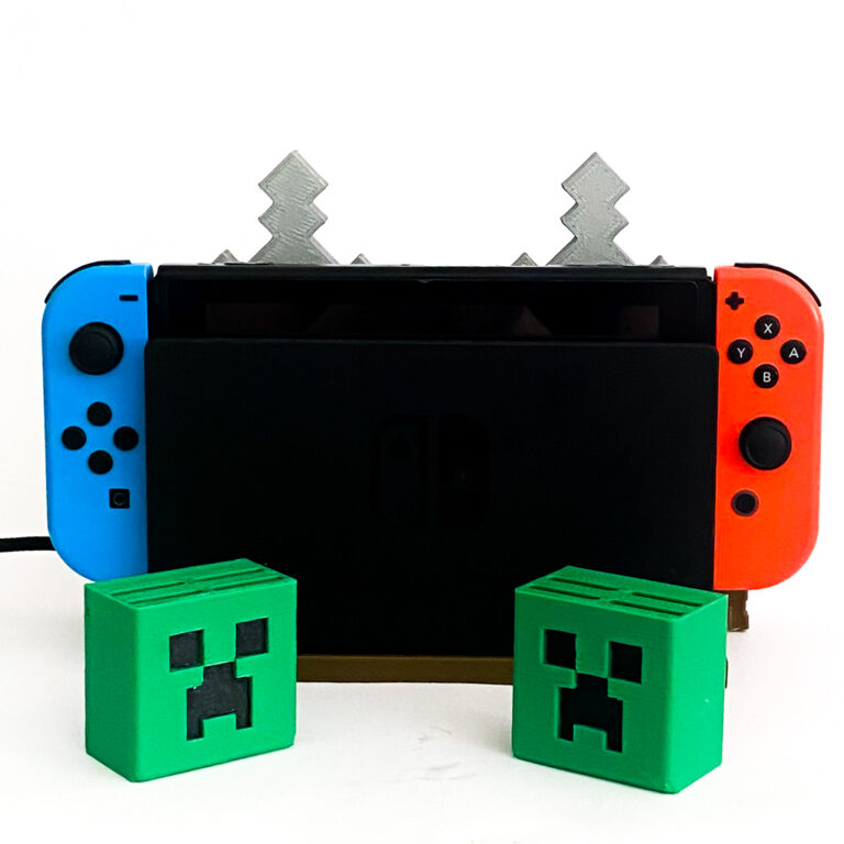 Soporte Nintendo Switch Dock Minecraft - Imagen 2