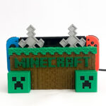 Soporte Nintendo Switch Dock Minecraft