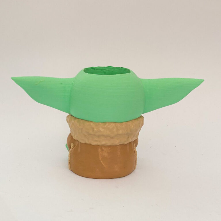 Porta lápices / Macetero Baby Yoda - Imagen 13