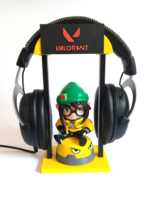Porta Headset Killjoy Chibi