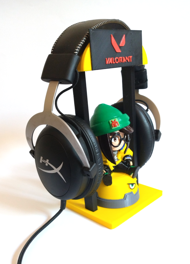 Porta Headset Killjoy Chibi - Imagen 2