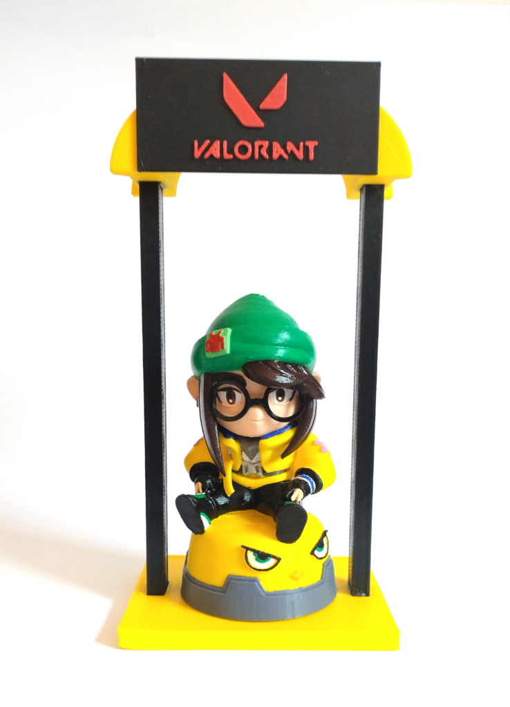 Porta Headset Killjoy Chibi - Imagen 5