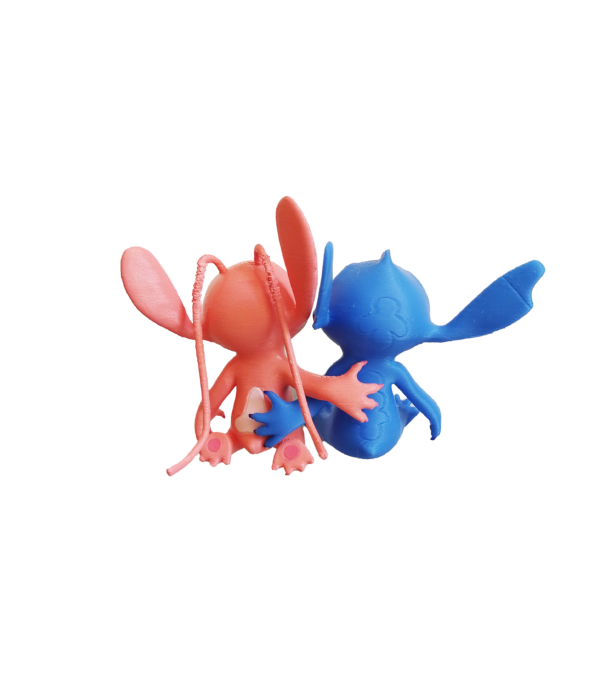 Figura Stitch y Angel - Imagen 2