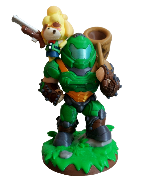 Figura Doomguy y Canela - Imagen 2