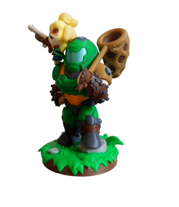 Figura Doomguy y Canela - Imagen 3