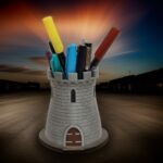 Porta lápices Torre Castillo