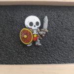 Pin / Imán Guerrero Esqueleto