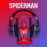 Porta Headset Spiderman PS4