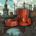 Torre Sombrero Steampunk