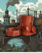 Torre Sombrero Steampunk